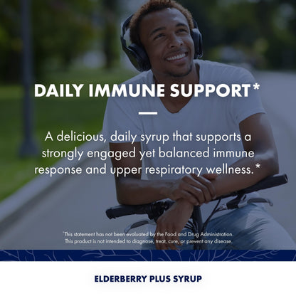 Host Defense Elderberry Plus Syrup - Immune & Lung Support (4 oz)
