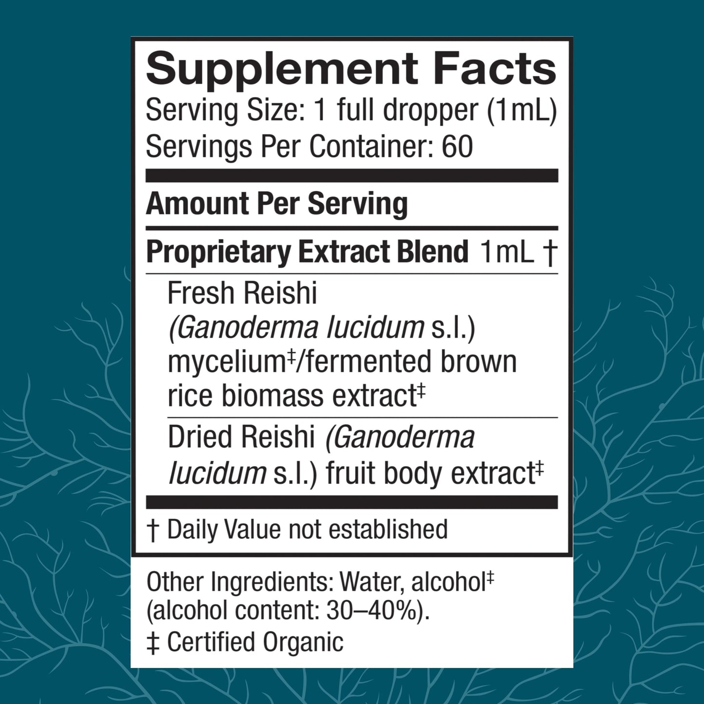 Host Defense Reishi Extract – Immune & Heart Health Support (2 fl oz, 60 Servings)