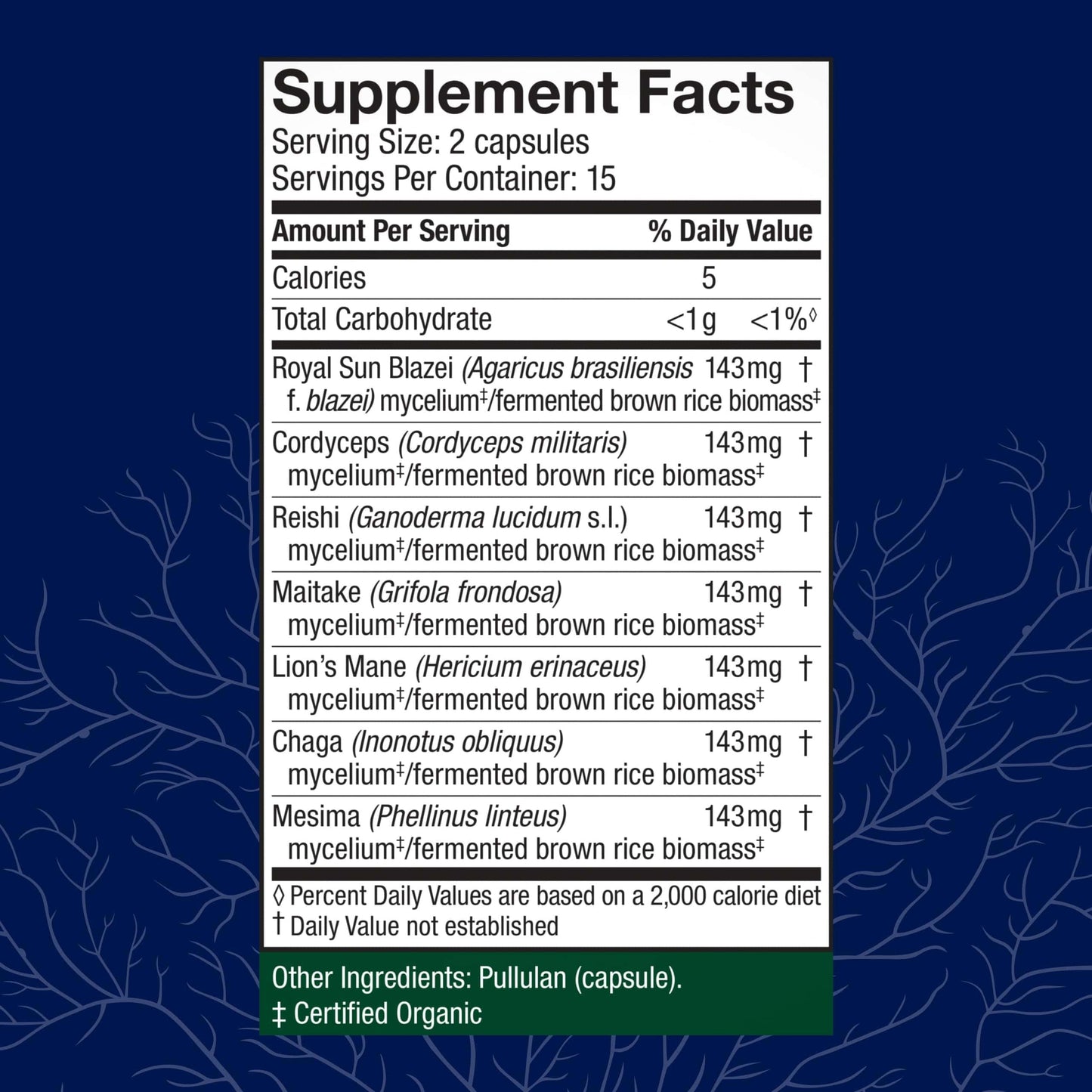Host Defense Stamets 7-7 Species Blend - Immune Support (30 Capsules)