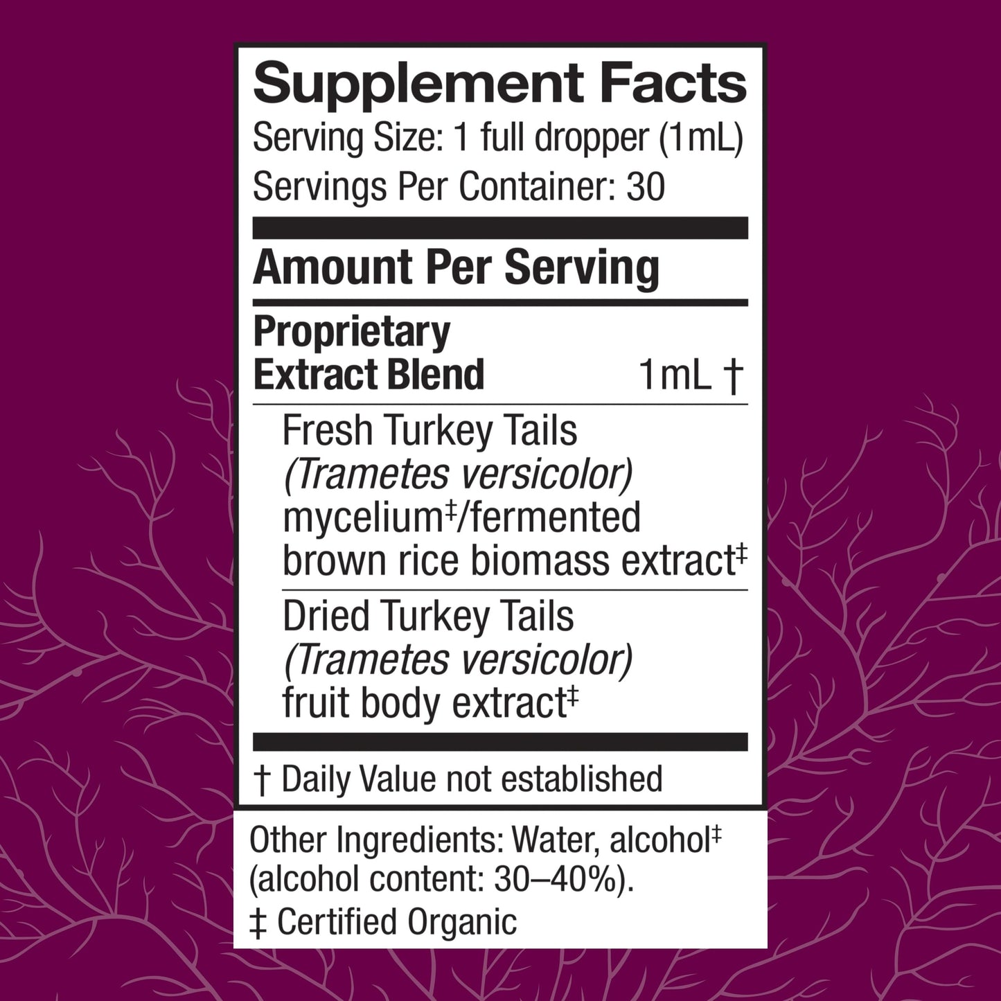 Host Defense Turkey Tail Extract – Digestive Health and Immune Support
