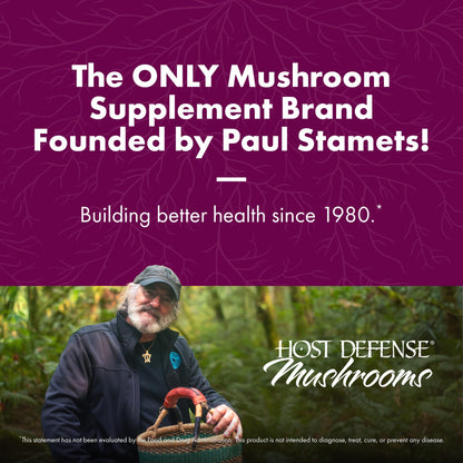 Host Defense Turkey Tail Extract – Digestive Health and Immune Support