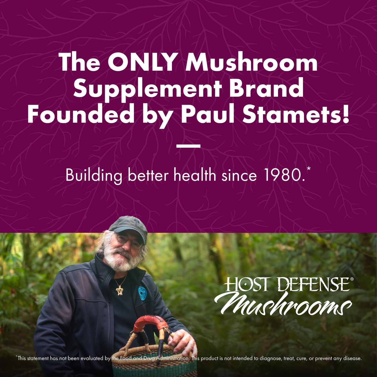 Host Defense Turkey Tail Extract – Digestive Health & Immune Support (2 oz)