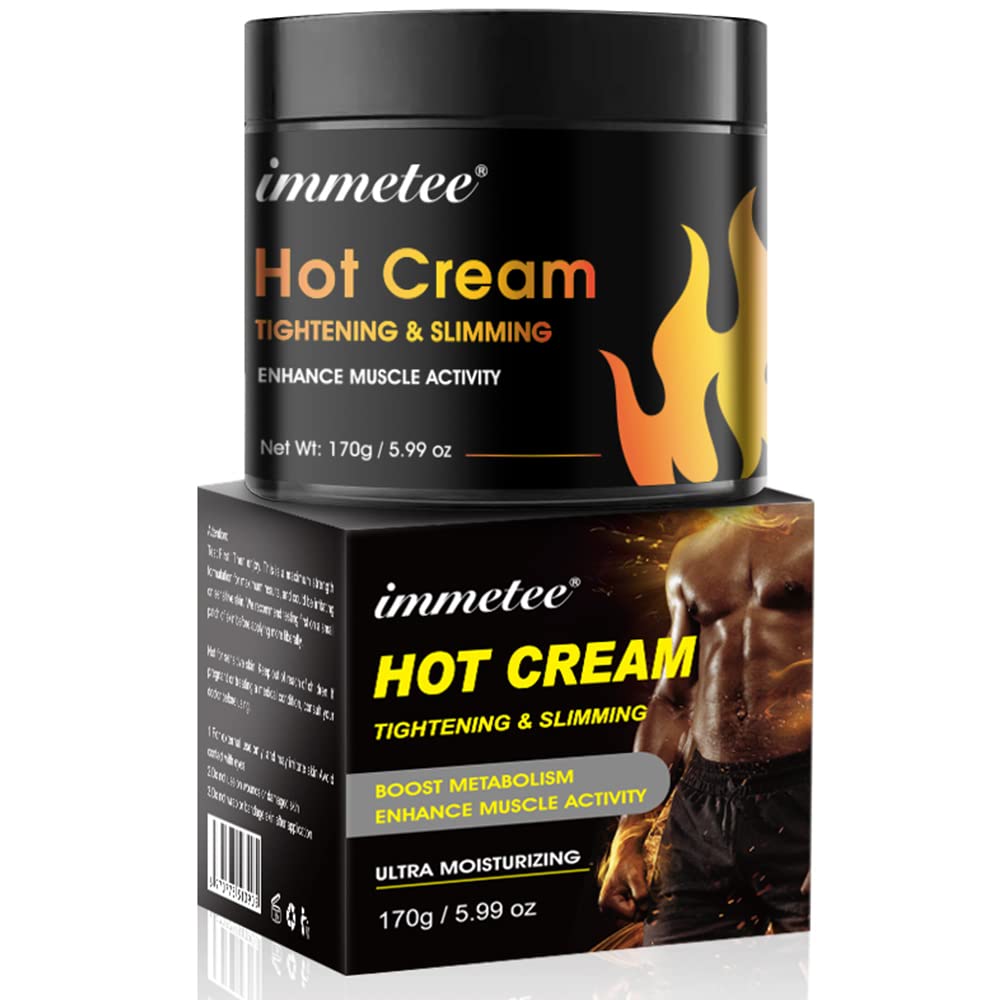 Hot Cream Belly Fat Burner – Sweat Fat Burning Gel for Waist & Abdomen (170g)