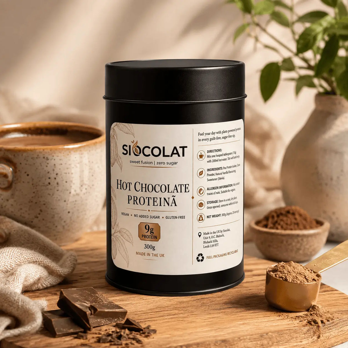 Siocolat Hot Chocolate Proteina Siocolat