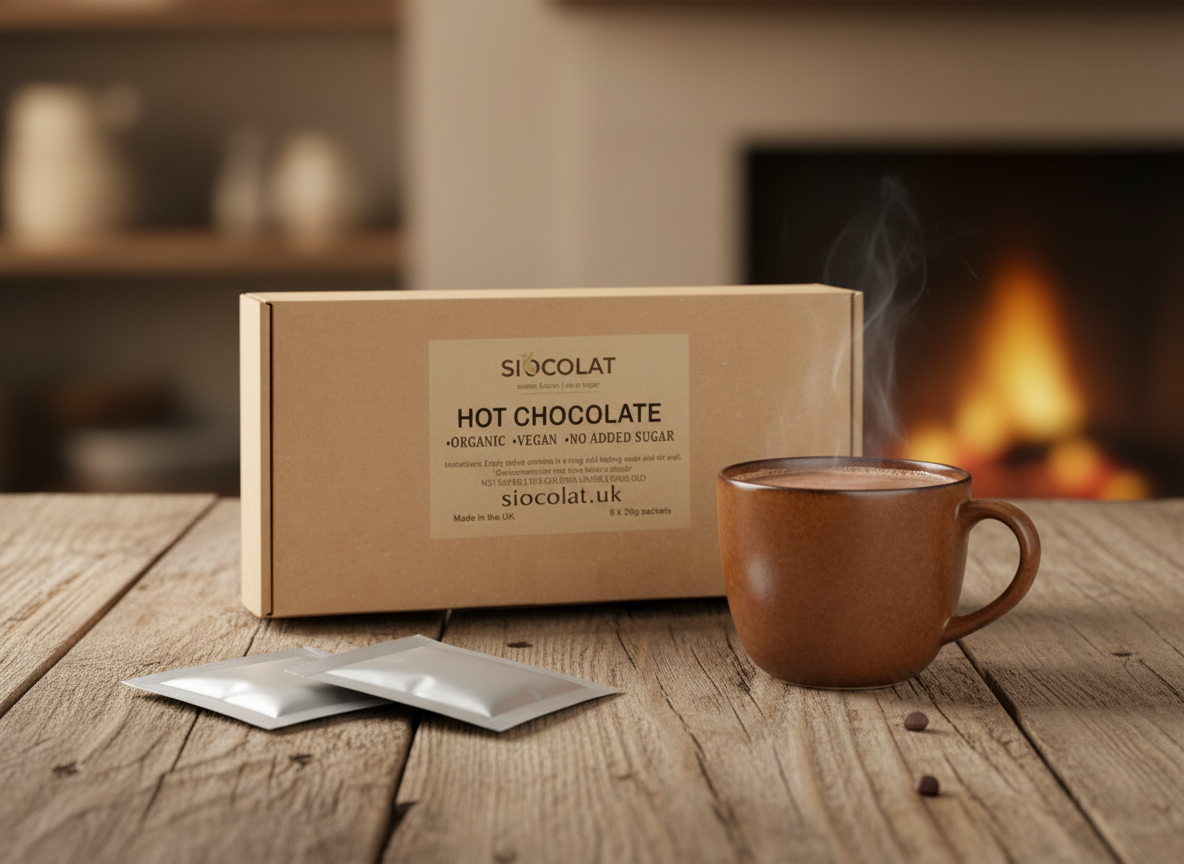 Vegan-Friendly Duo Pack: No Added Sugar Hot Chocolate & Champorado Rice Porridge Mix