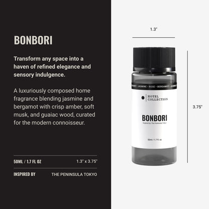 Hotel Collection Bonbori Diffuser Oil – Bergamot, Jasmine & Rose (50 mL)
