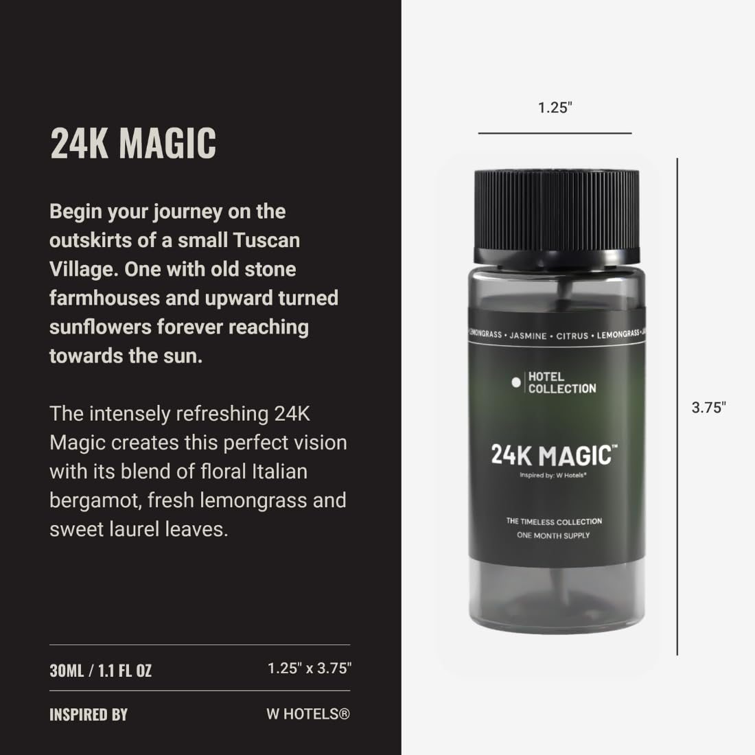 Hotel Collection Diffuser Oil 24K Magic Pro-Pod – Bergamot, Lemongrass & Laurel – 30ml
