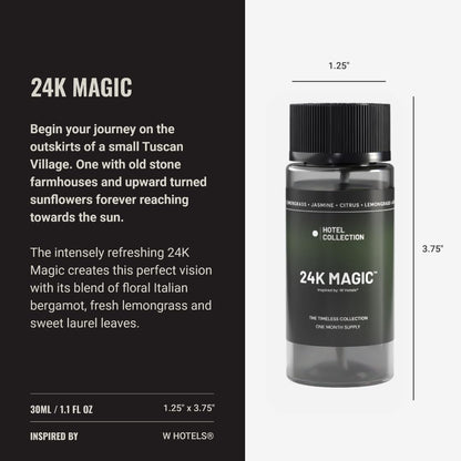 Hotel Collection Diffuser Oil 24K Magic Pro-Pod – Bergamot, Lemongrass & Laurel – 30ml