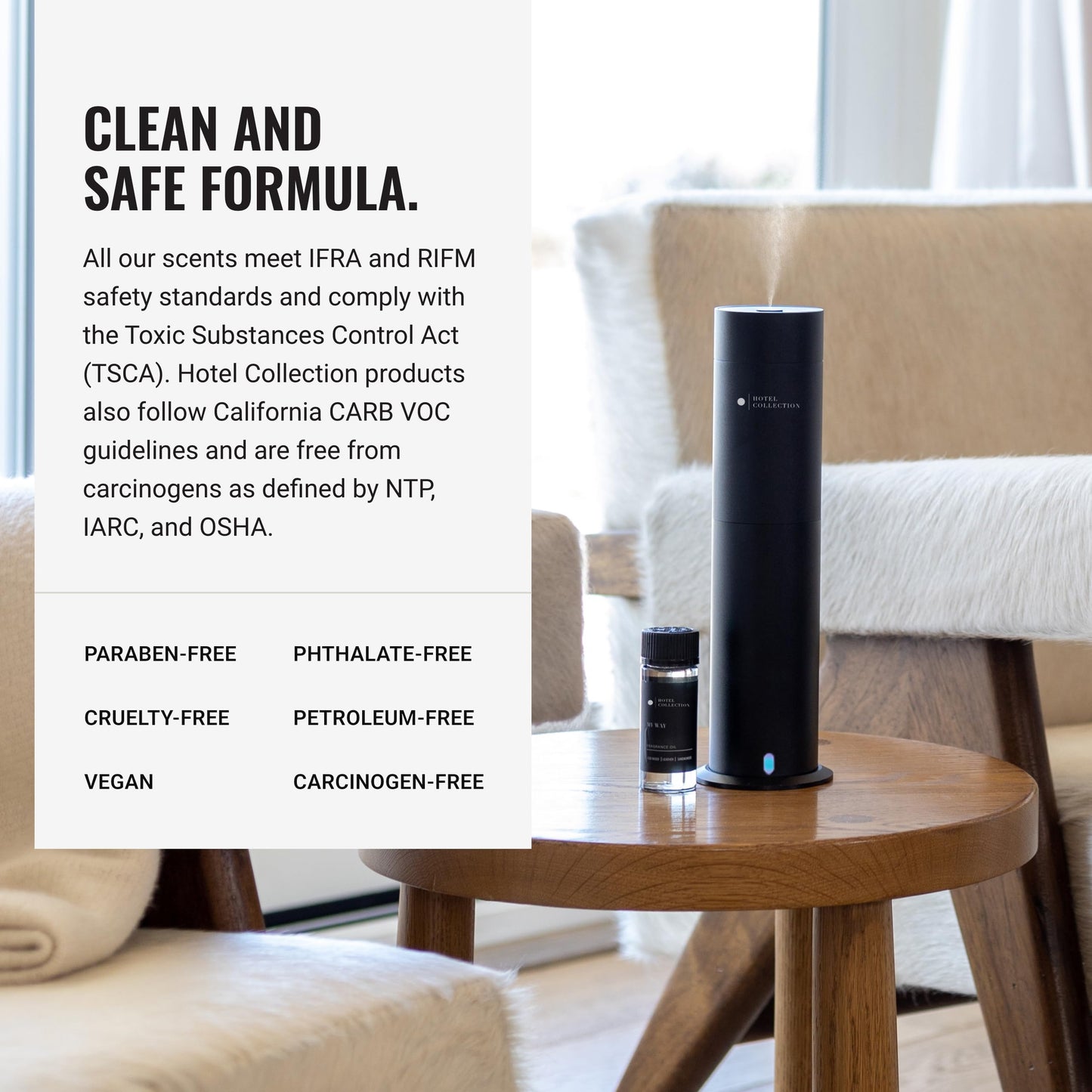 Hotel Collection Sakura Diffuser Oil – 500mL Aromatherapy with Lemon Zest, Juniper Berries & Agarwood
