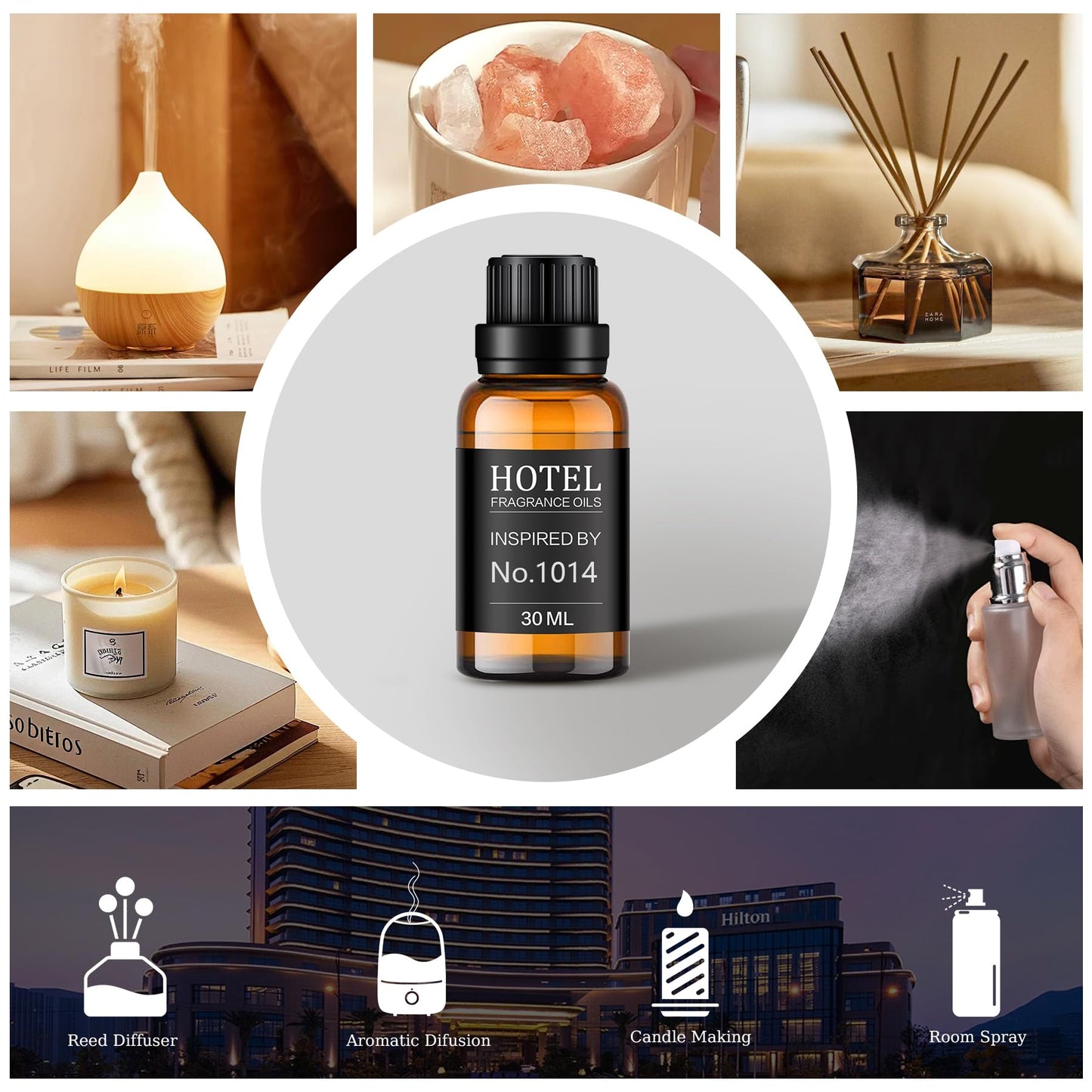 Hotel Collection Diffuser Oil – Coastal Blend No.1014 (30ml) Inspired by The Conic 5-Star Hotel