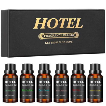 Hotel Collection Luxury Scent: Diffuser Oils Set Inspired by My Way, Westin White Tea & Ritz-Carlton