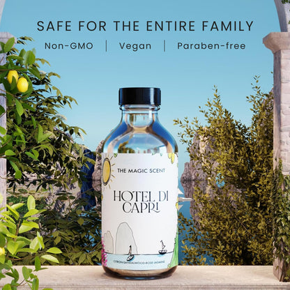 The Magic Scent Hotel Di Capri Diffuser Oil – Capri-Inspired Luxury, 4 fl oz