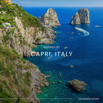 The Magic Scent Hotel Di Capri Diffuser Oil – Capri-Inspired Luxury, 4 fl oz