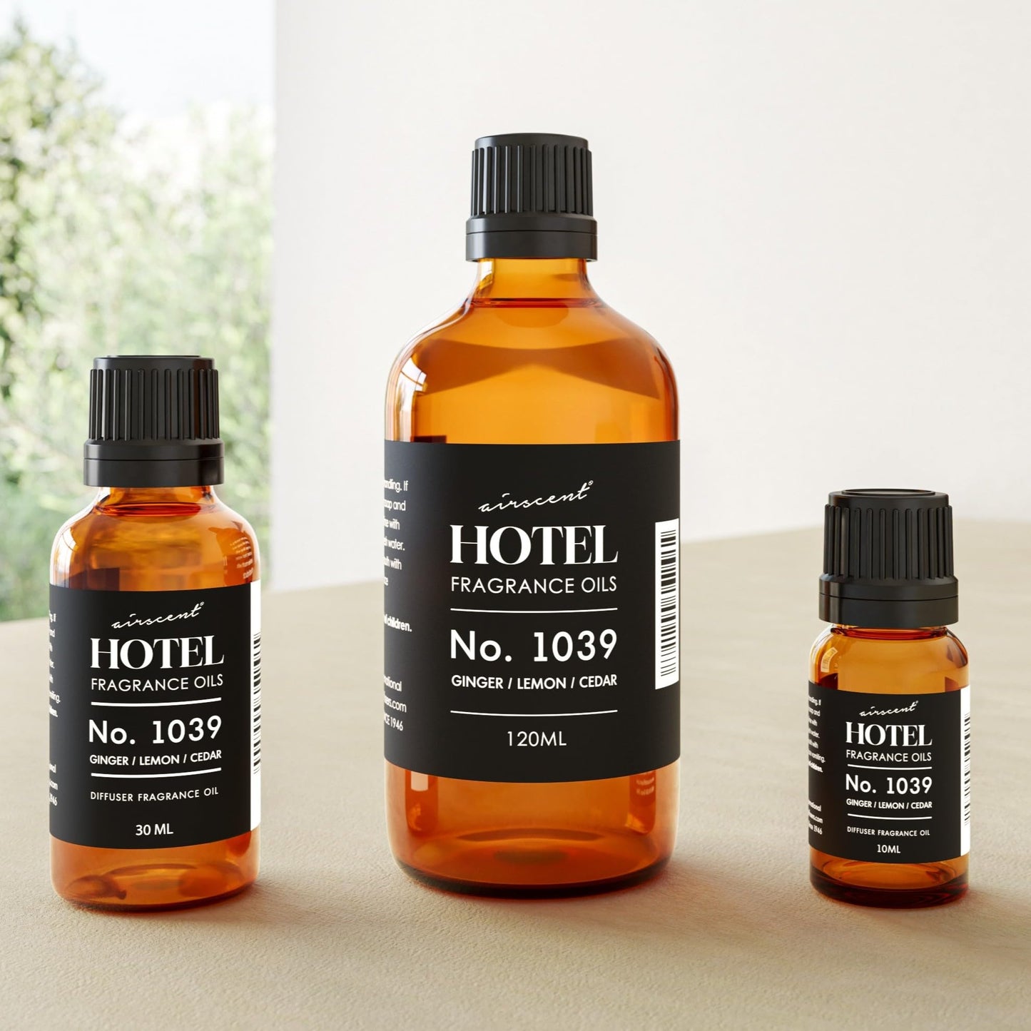 Hotel Diffuser Oil No. 1039 – Nobu Hotel Inspired Ginger Lemon Cedar (30 mL)