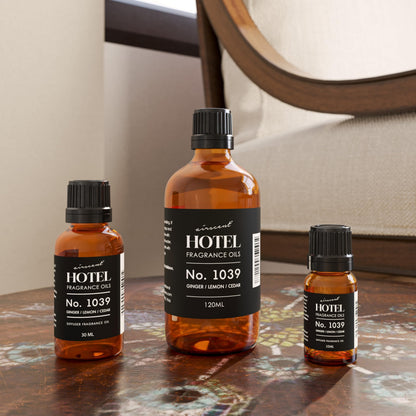 Hotel Diffuser Oil No. 1039 – Nobu Hotel Inspired Ginger Lemon Cedar (30 mL)