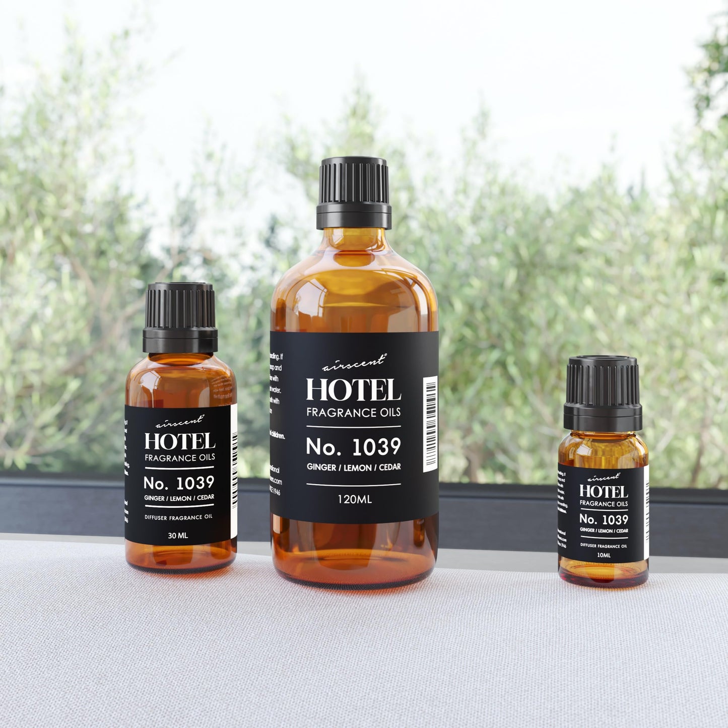 Hotel Diffuser Oil No. 1039 – Nobu Hotel Inspired Ginger Lemon Cedar (30 mL)