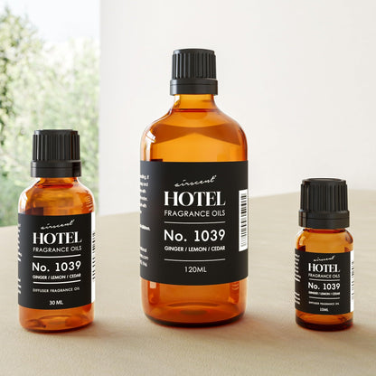Hotel Diffuser Oil No. 1039 - Nobu-Inspired Ginger Lemon Cedar (120 mL)