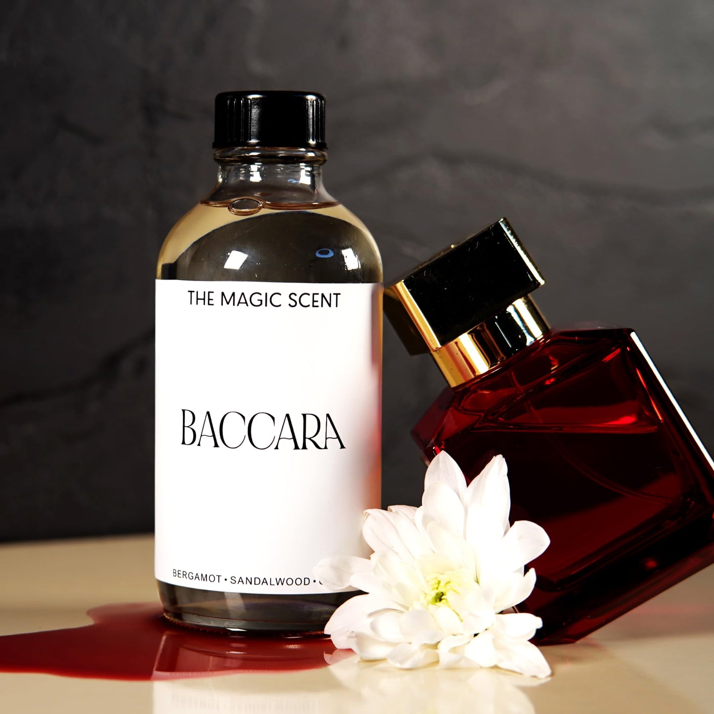 The Magic Scent Baccara Diffuser Oil – Luxury Hotel & Home Scents Inspired by Baccarat Rouge (8.5 fl oz / 250 mL)
