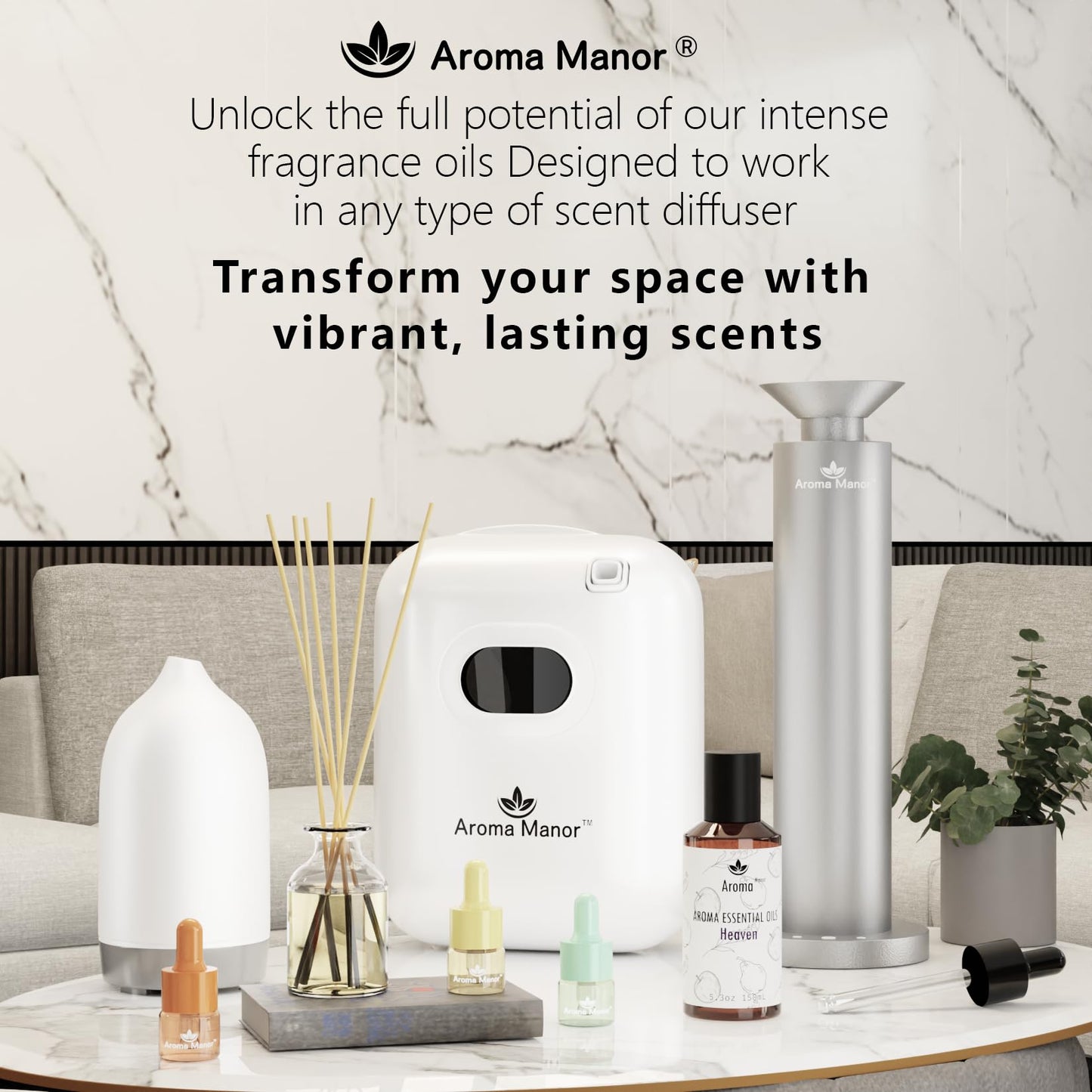 Aroma Diffuser Oil Ocean – Neroli, Watermelon & Amber (5.3 fl oz)