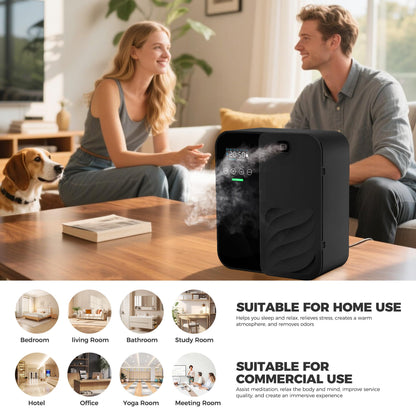 Hotel Scent Diffuser - Whole Home Scent Machine, 1000 m3 Coverage (~5000 Sq Ft), 500ml Capacity