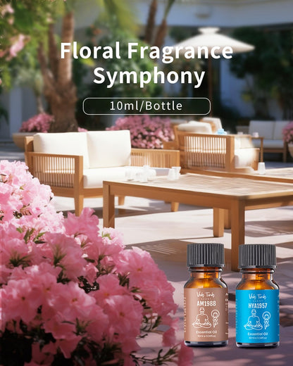 Hotel Scent Essential Oils Set – 6 x 10 ml | VEDA TINDA SCENT Luxury Diffuser Oils