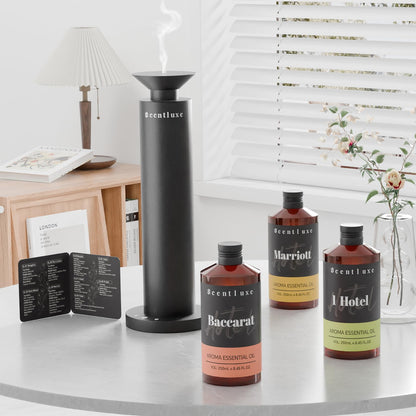 Hotel Scents Baccarat Diffuser Oil – 8.45 oz (250 ml) | Luxury Hotel Fragrance for Aromatherapy Diffusers