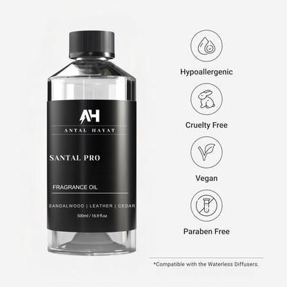 Santal Diffuser Oil 500mL – Luxury Hotel Inspired Fragrance