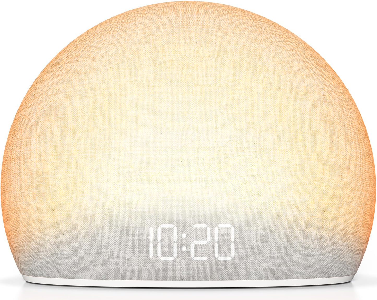 HOUSBAY Sunrise Alarm Clock – Natural Wake-Up Light, White Noise Sleep Aid, Screen-Free Design