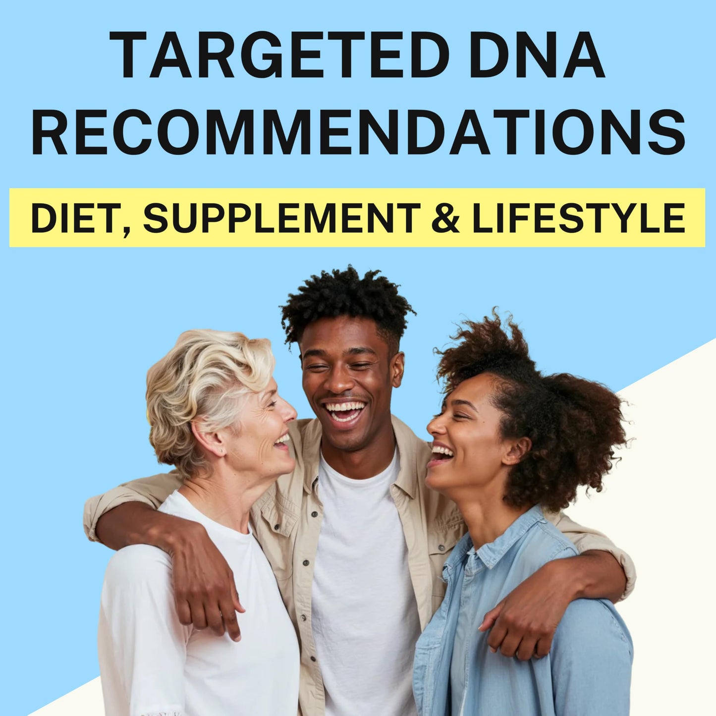 Food Sensitivity DNA Test Kit for Adults | 85+ Reports & Diet Recommendations