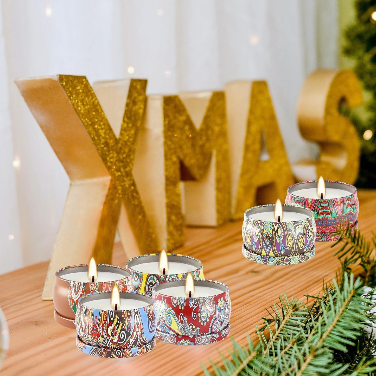 Howemon 24 Pack Scented Candles Set – Natural Soy Wax Aromatherapy Gift for Women