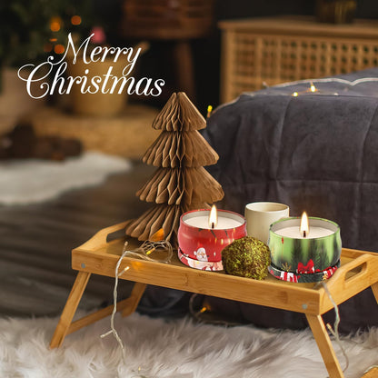 Howemon 36 Pack Christmas Scented Candles Set – Natural Soy Wax & Aromatherapy