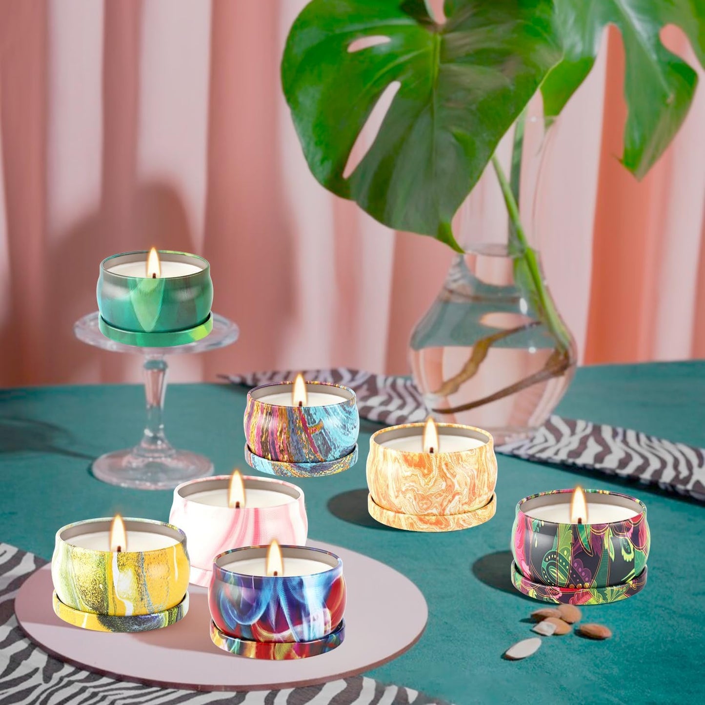 Howemon 36-Pack Scented Candles Set | 100% Soy Wax | Aromatherapy Gift