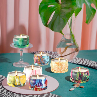 Howemon 36-Pack Scented Candles Set | 100% Soy Wax | Aromatherapy Gift