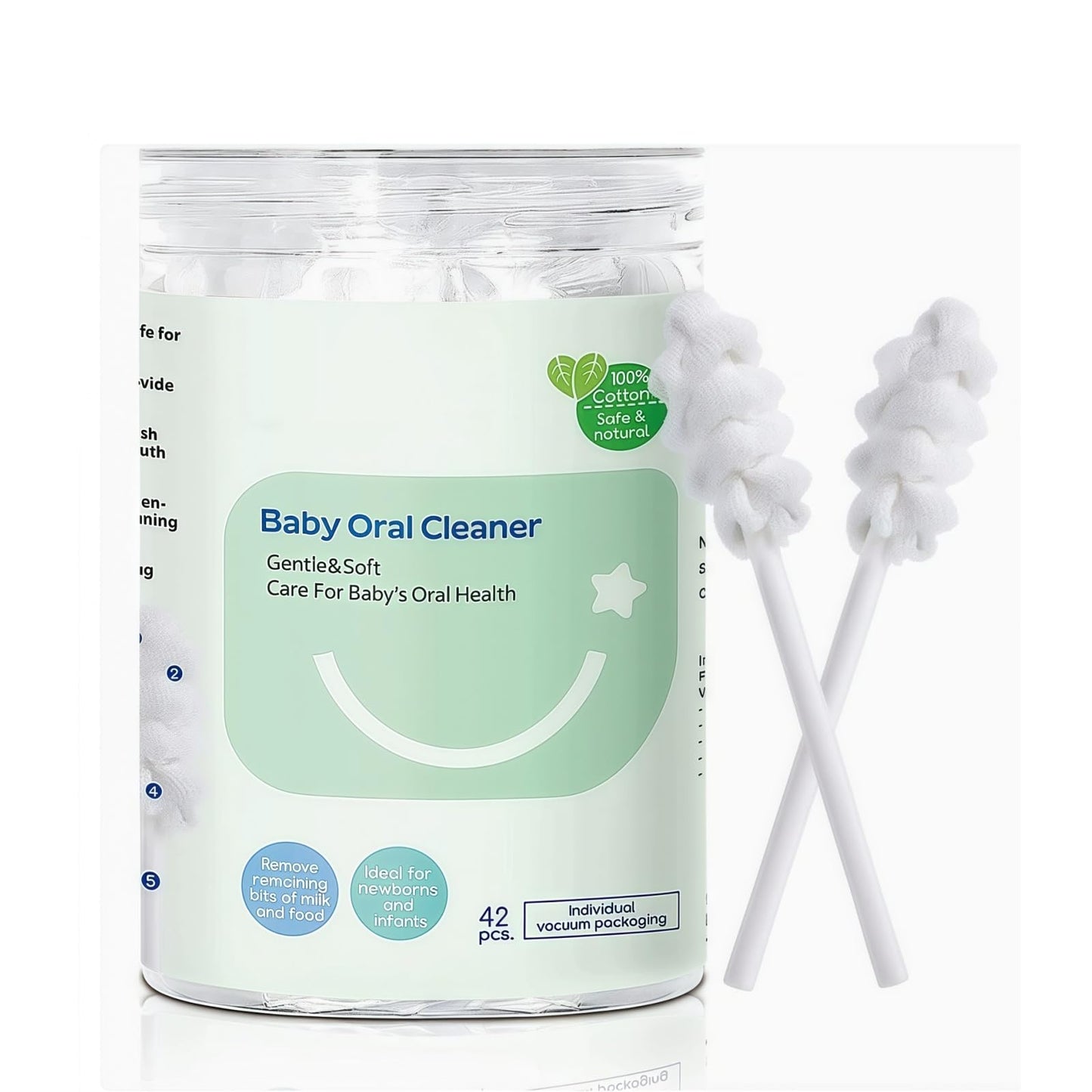 Hranio Baby Toothbrush 0-36 Months | Infant Toothbrush & Tongue Cleaner