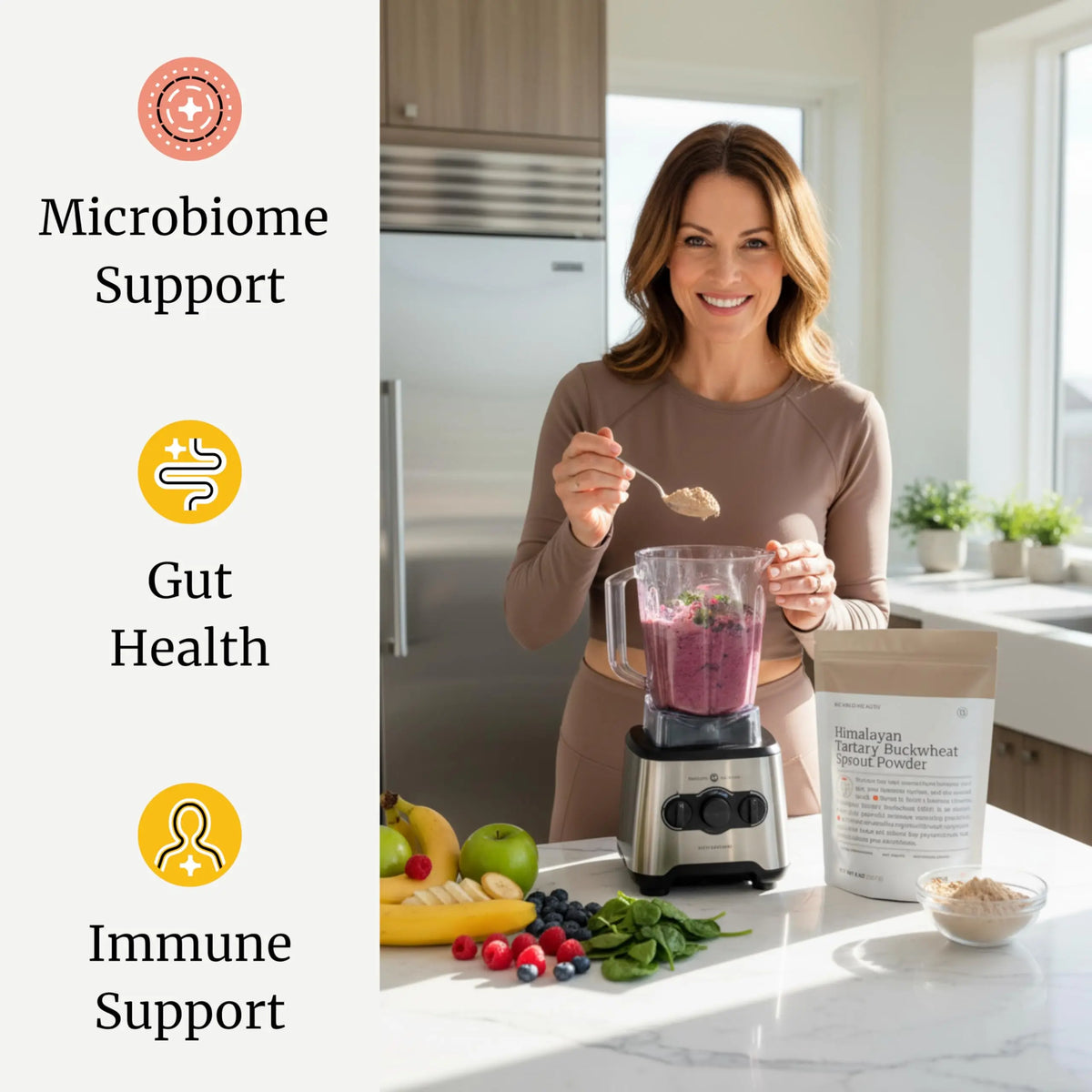BIG BOLD HEALTH Himalayan Tartary Buckwheat Sprout Powder — Immune-Supporting Superfood BritishVita | Premium UK Vitamins & Wellness Supplements