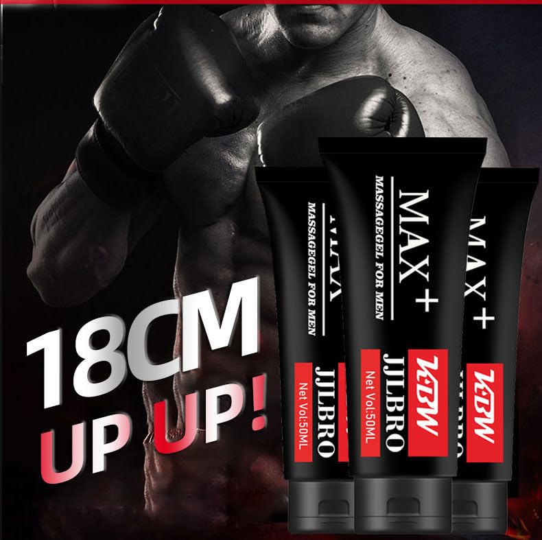 Huge Max+ XXXL Massage Gel for Men – Size, Thickness & Performance