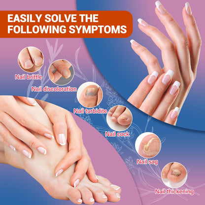 HULEIWA Toenail Fungus Treatment Extra Strength + Nail Repair Kit (2PCS)