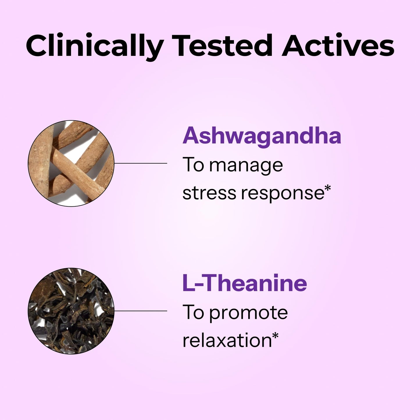 HUM Calm Ashwagandha Gummies with L-Theanine – Relaxation & Clarity (60 Gummies)