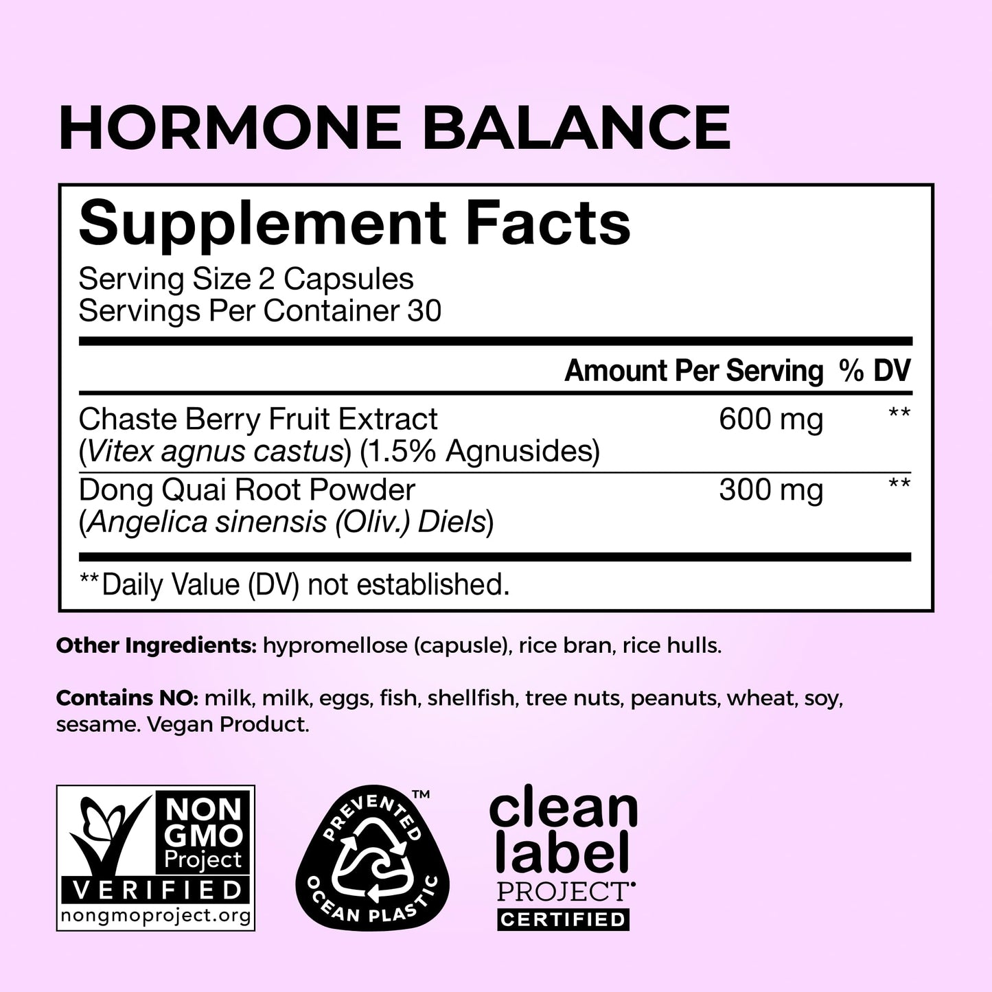 HUM Hormone Balance for Women – PMS Support & Hormonal Balance (60 Capsules)