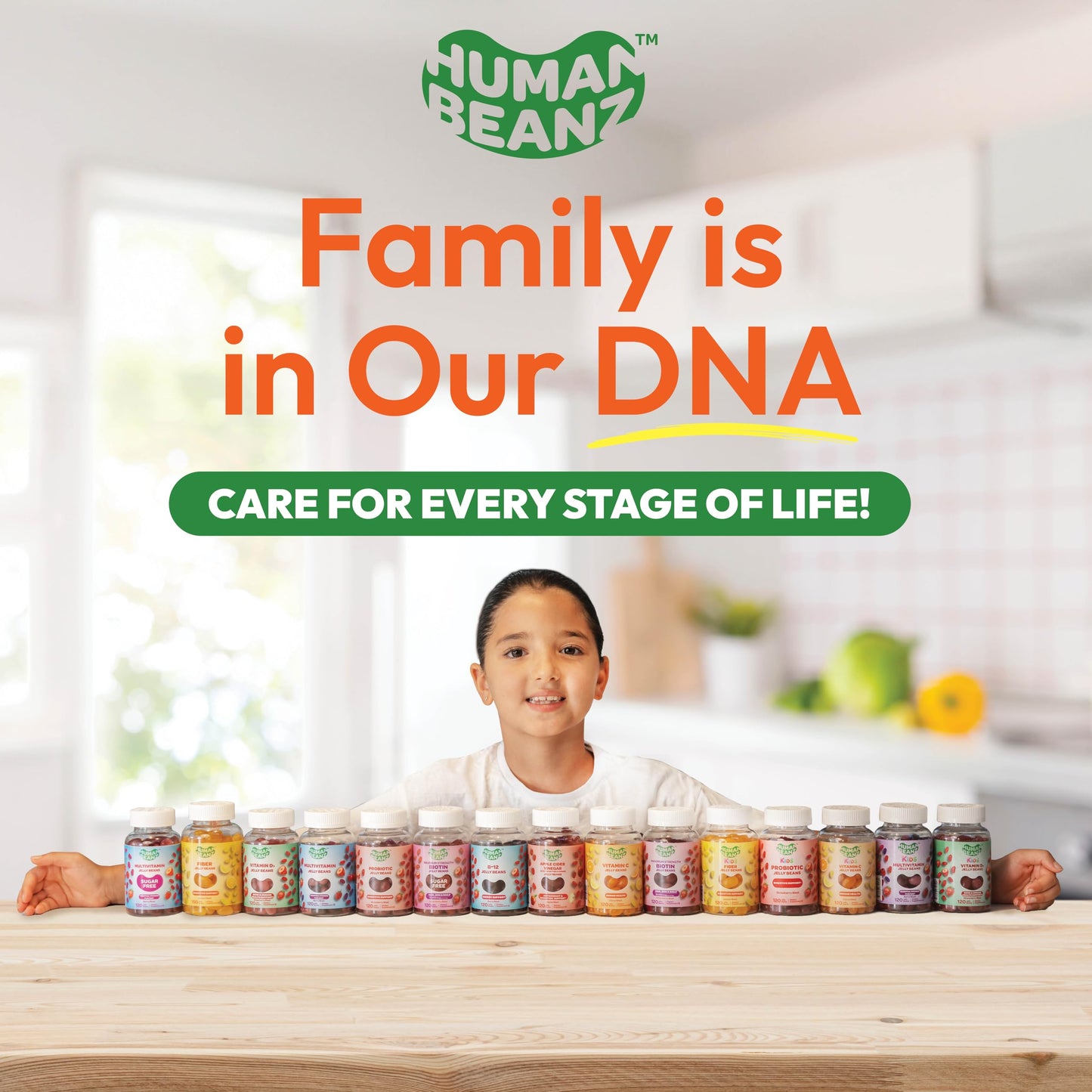 Human Beanz Vitamin C Jelly Beans for Kids | Immune Support, Vegetarian, Kosher