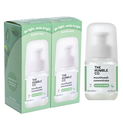 The Humble Co Mouthwash Concentrate – Fluoride Free Spearmint (Travel Size)