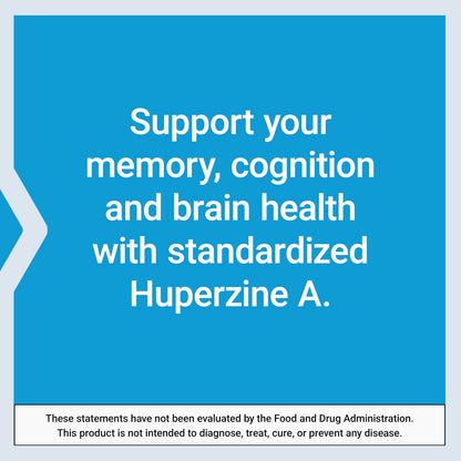 Life Extension Huperzine A – Memory & Cognitive Health, 60 Vegetarian Capsules