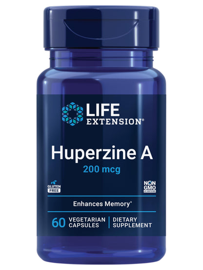 Life Extension Huperzine A – Memory & Cognitive Health, 60 Vegetarian Capsules