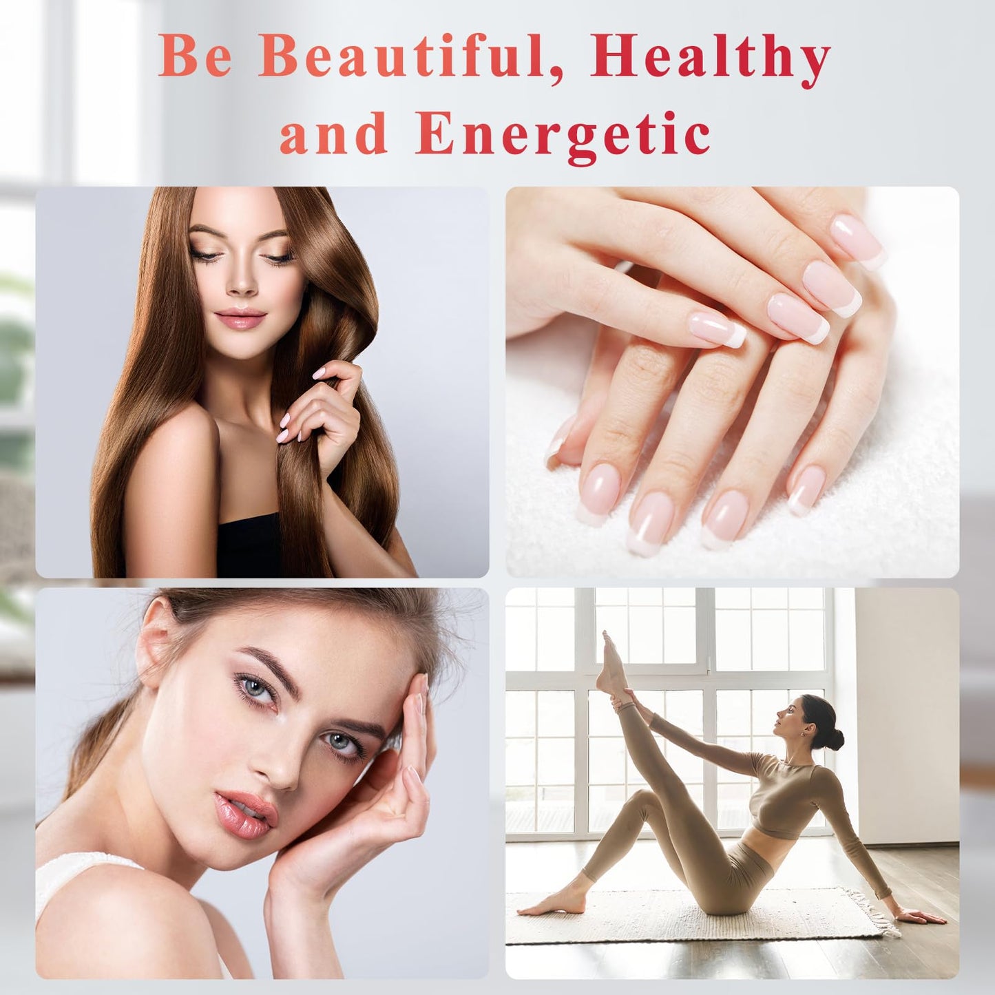 Hurdilen Biotin Collagen Gummies – 10,000 mcg Biotin for Hair, Skin & Nails | 90 Gummies