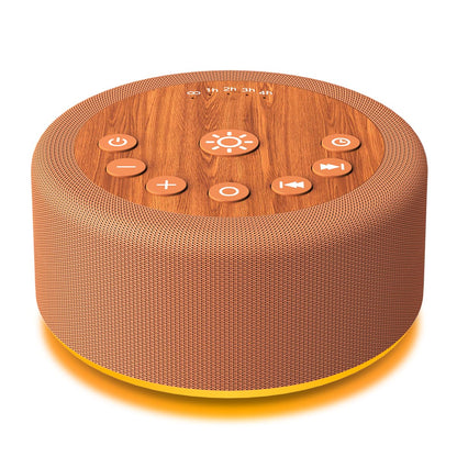 Hushing Sleep Sound Machine – 30 Non-Looping Sounds, 12 Night Lights, 5 Timers, 36 Volume Levels, Memory