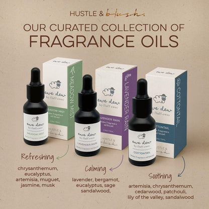 Hustle & Blush Lavender Rain Essential Oil Blend for Dryer Balls – 15ml