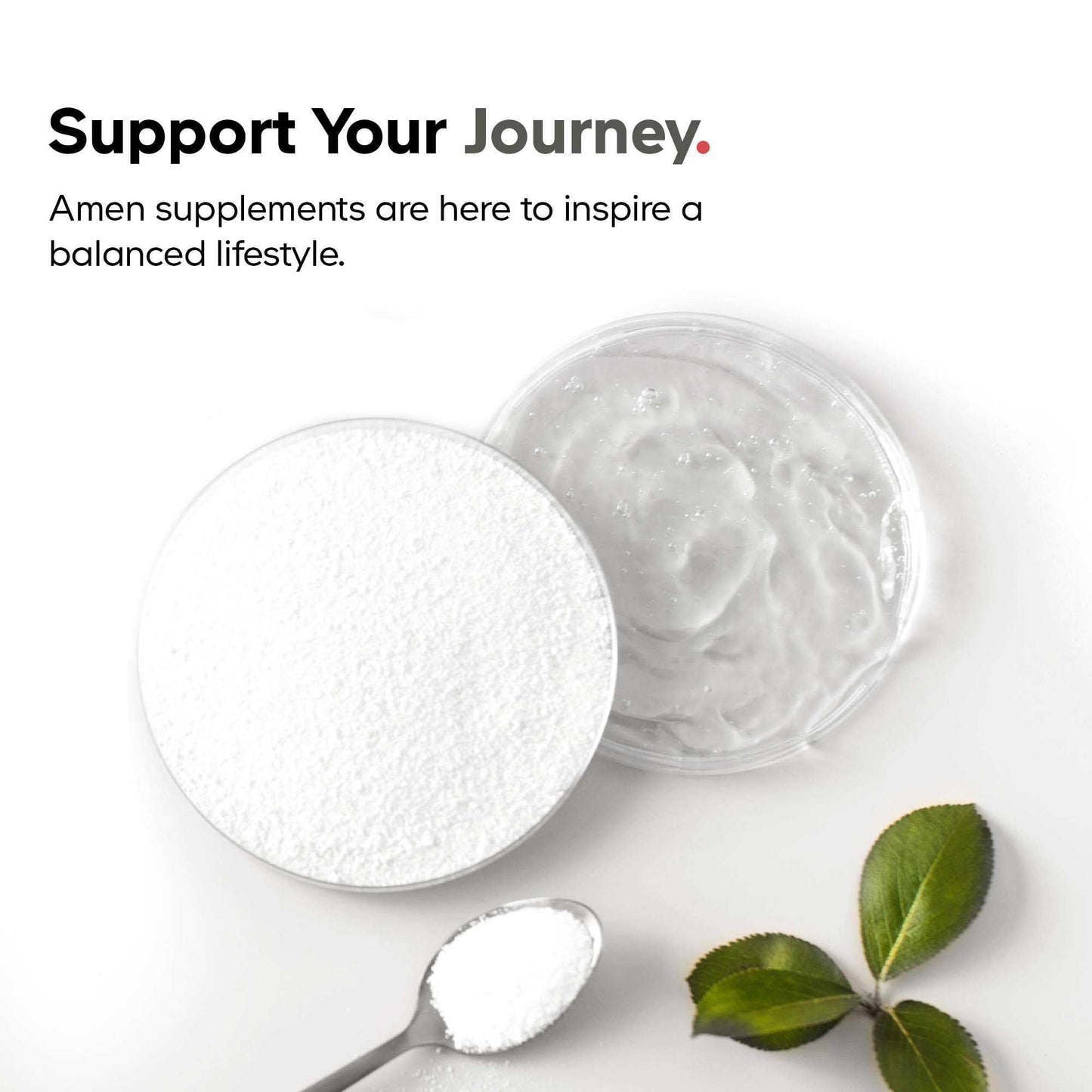 Amen Multi Collagen Peptides Capsules | 5 Types I-II-III-V-X + Hyaluronic Acid & Vitamin C | Grass-Fed, 90 Capsules