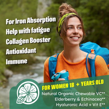 Liposomal Vitamin C 1000mg + D3 5000IU + Zinc Gummies – Immune Support, Beauty & Energy