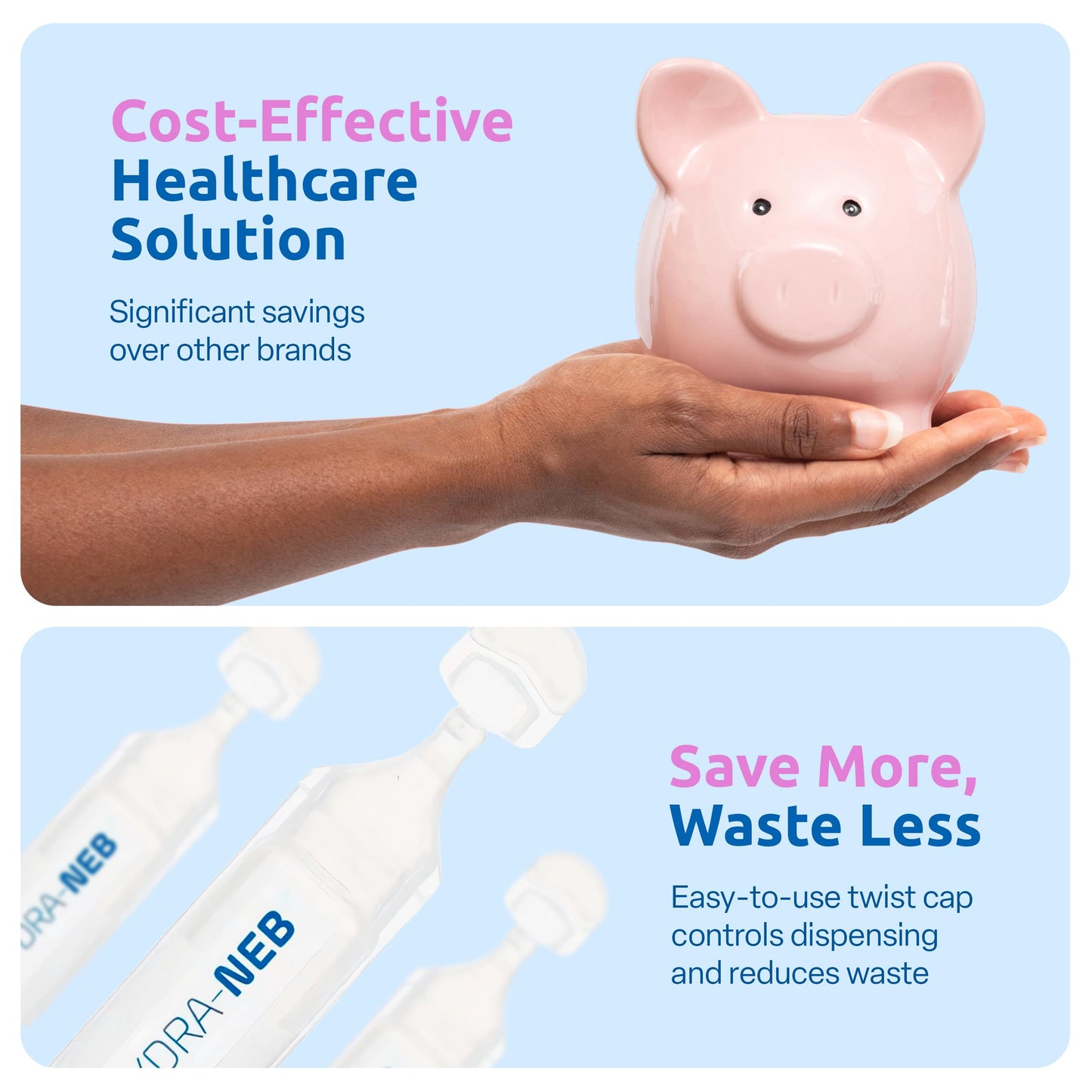 Hydra-Neb 0.9% Saline Solution for Nasal Cleansing & Nebulizers – 50ml