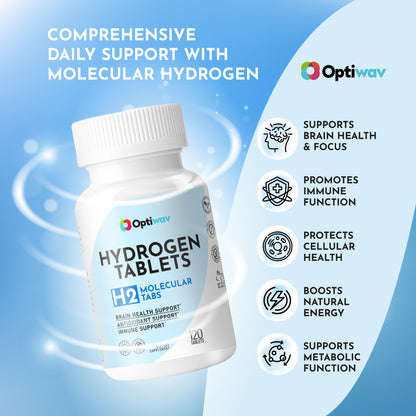Hydrogen Tablets for Drinking Water - H2 Molecular Tabs with Magnesium